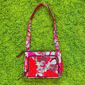 vera bradley floral shoulder bag purse NWOT